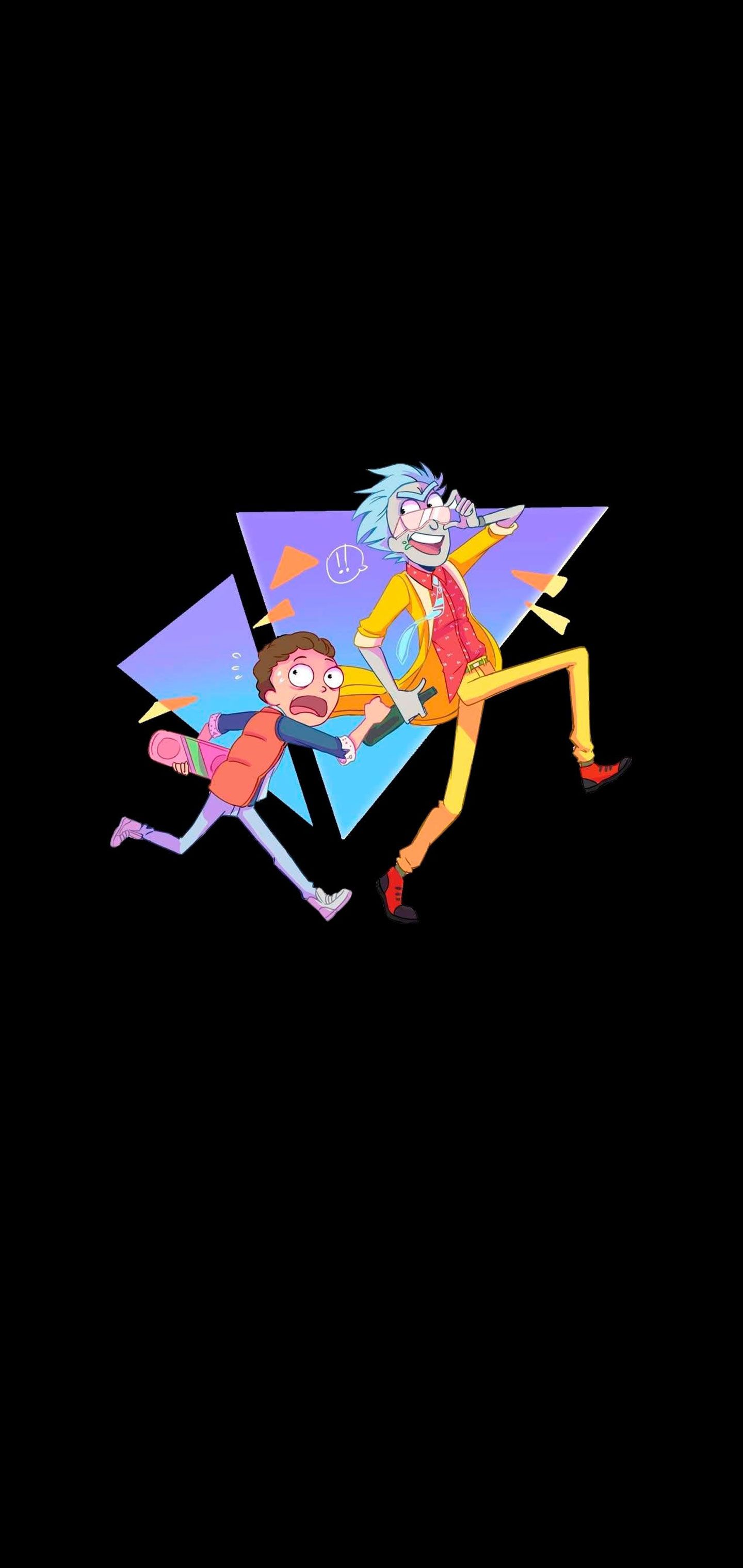 Rick And Morty Retro Wallpapers