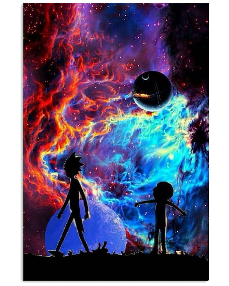 Rick And Morty Space Adventure Wallpapers