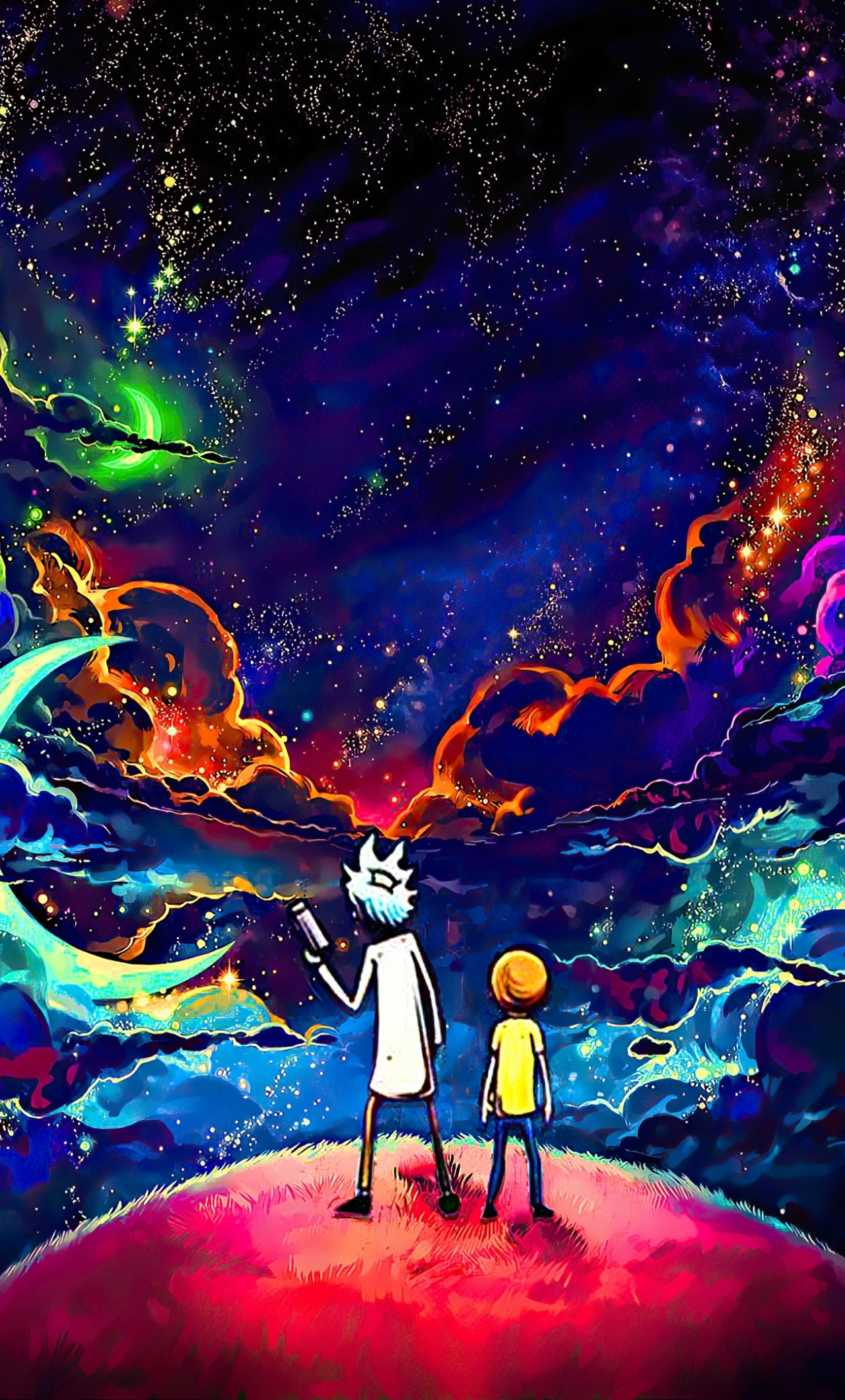 Rick And Morty Space Wallpapers