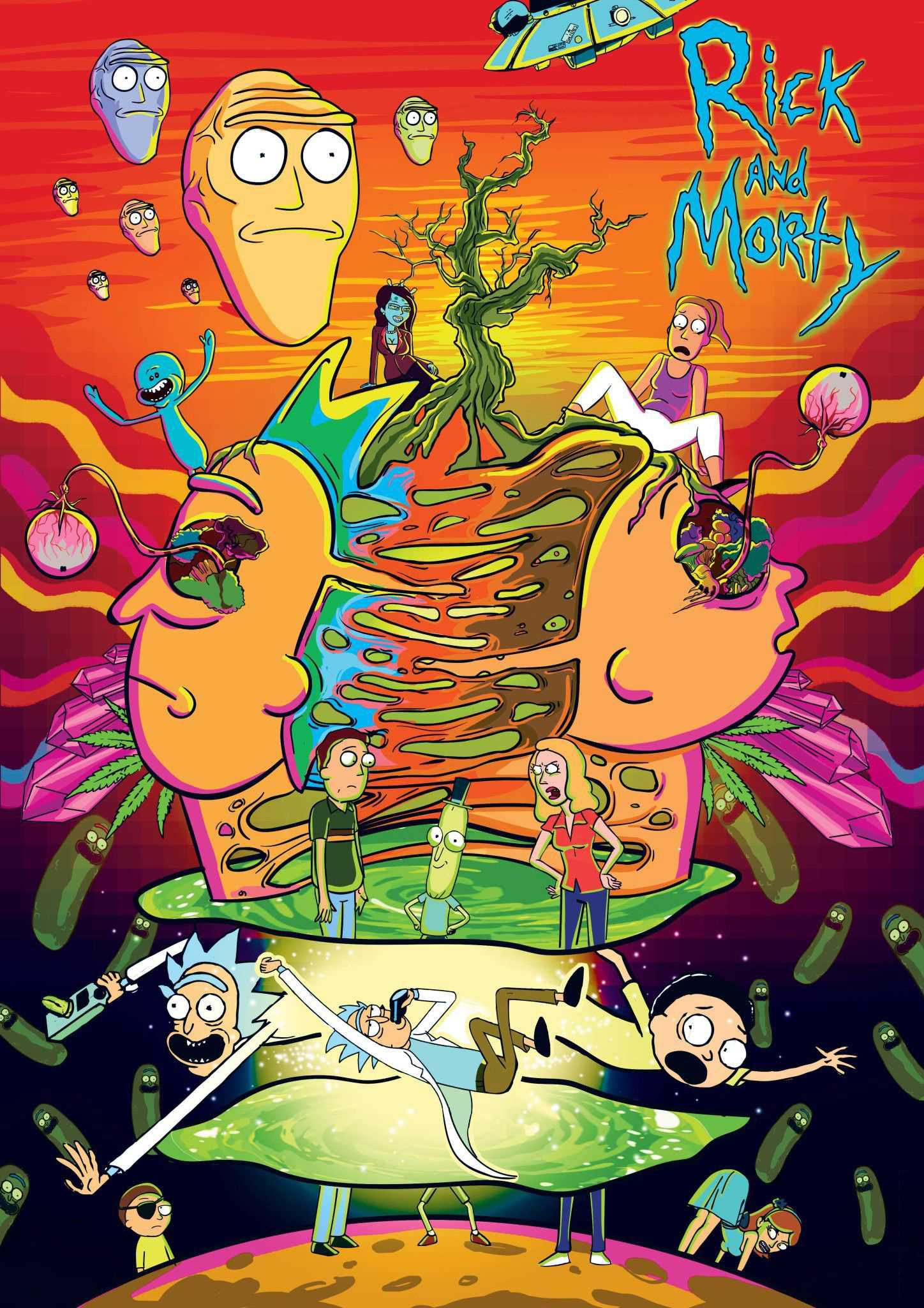 Rick And Morty Stoner Wallpapers