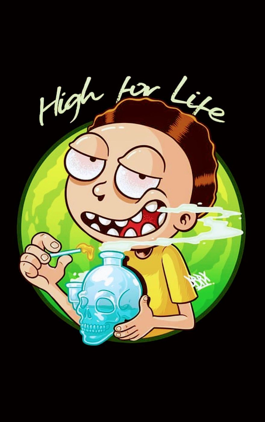 Rick And Morty Stoner Wallpapers