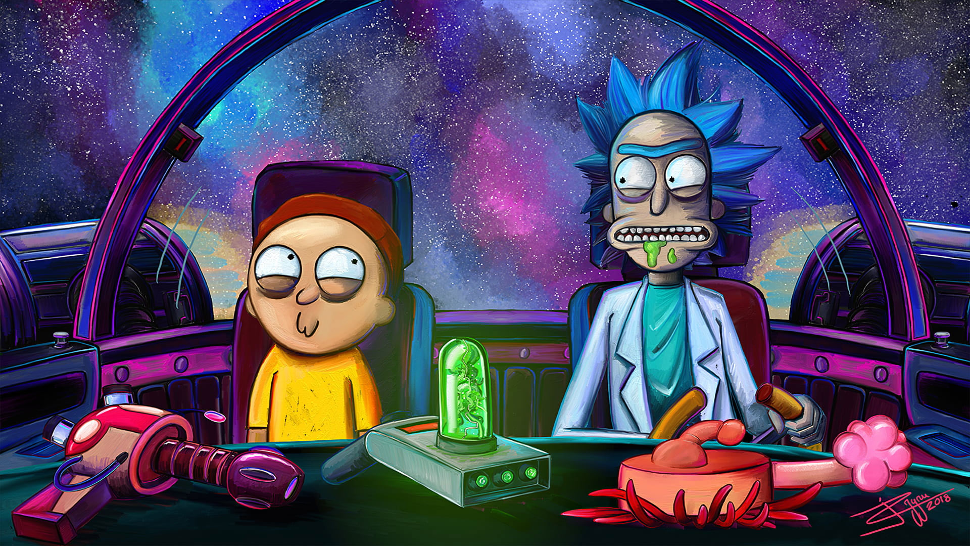 Rick And Morty Ultrawide Wallpapers