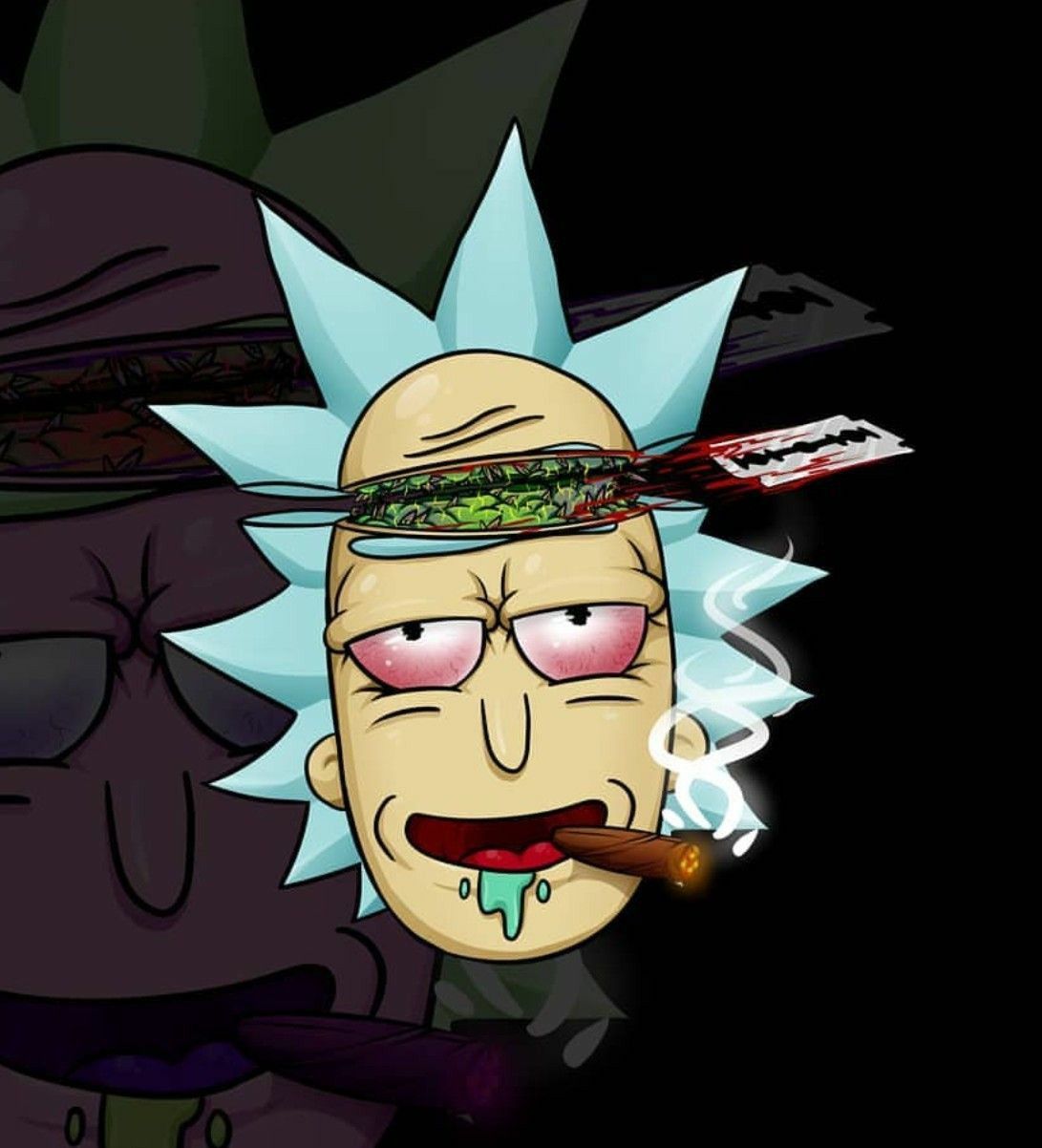 Rick And Morty Weed Wallpapers