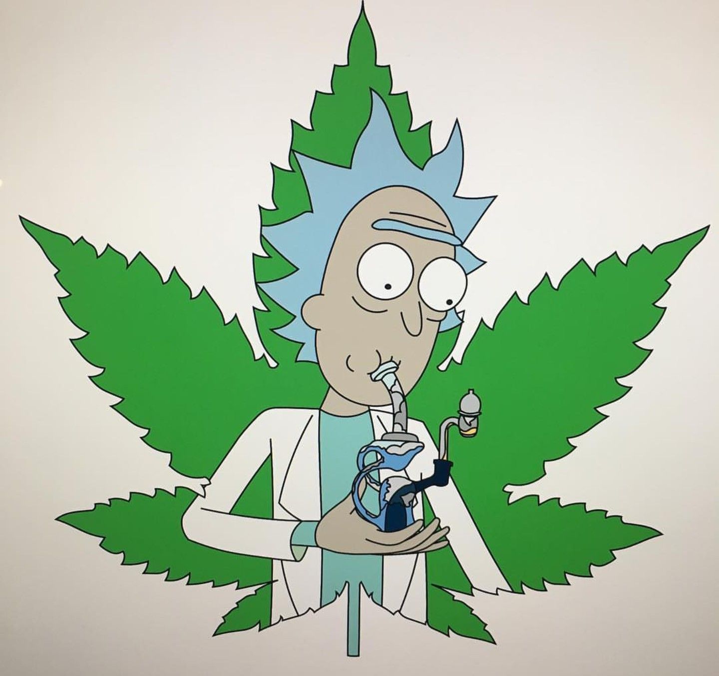 Rick And Morty Weed Wallpapers