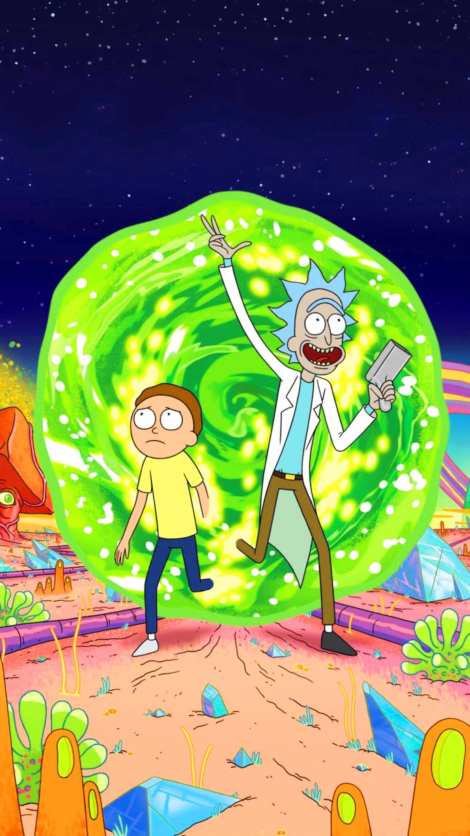 Rick In Rick And Morty Wallpapers