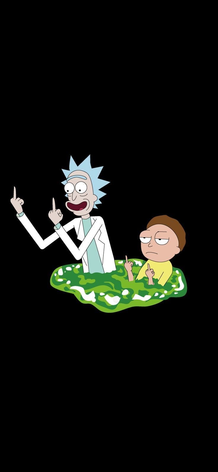 Rick Sanchez Amoled Wallpapers