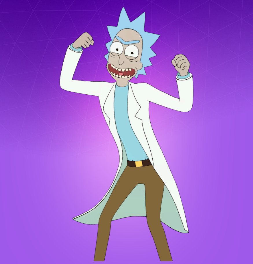 Rick Sanchez Fortnite Wallpapers