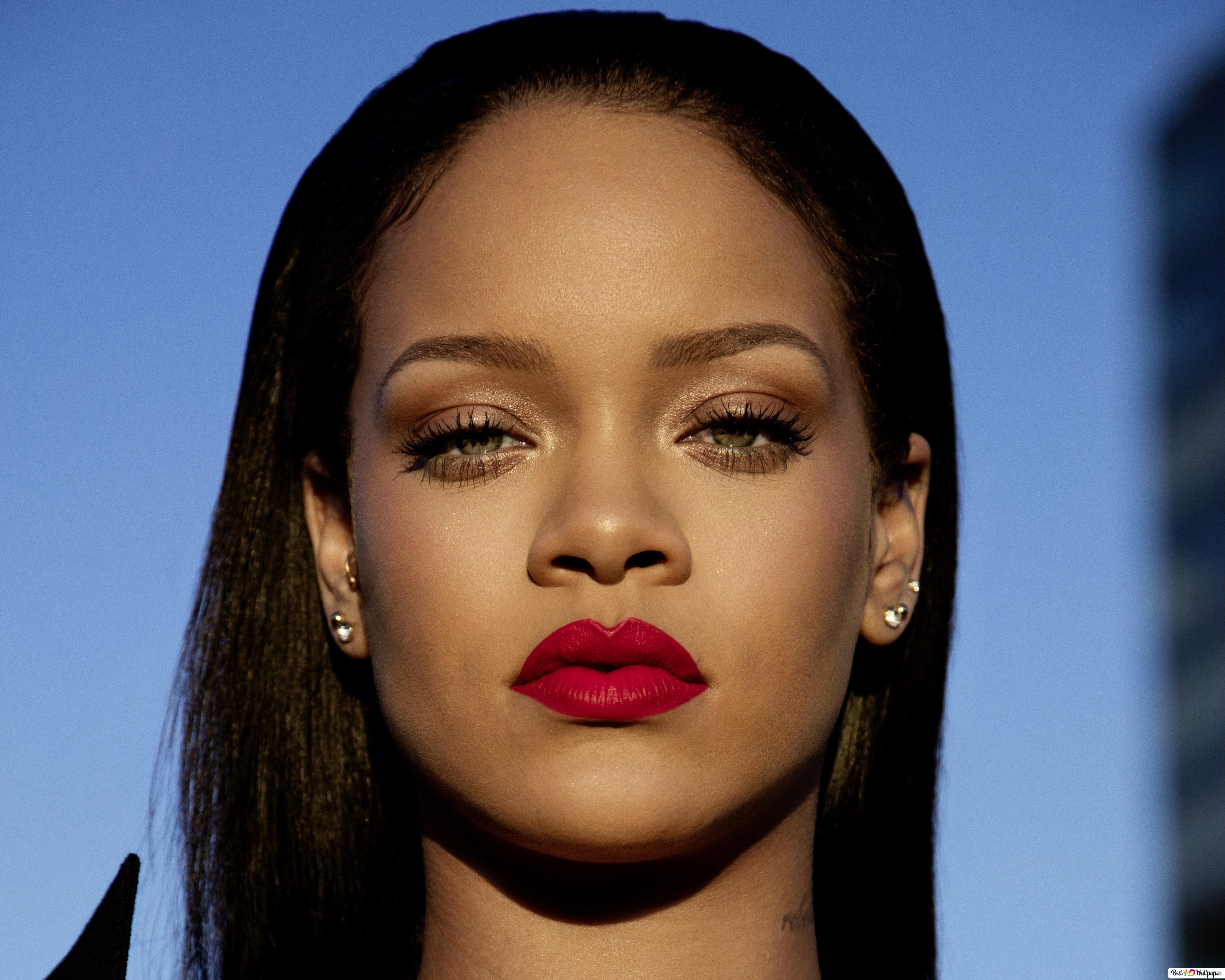 rihanna, face, singer Wallpapers