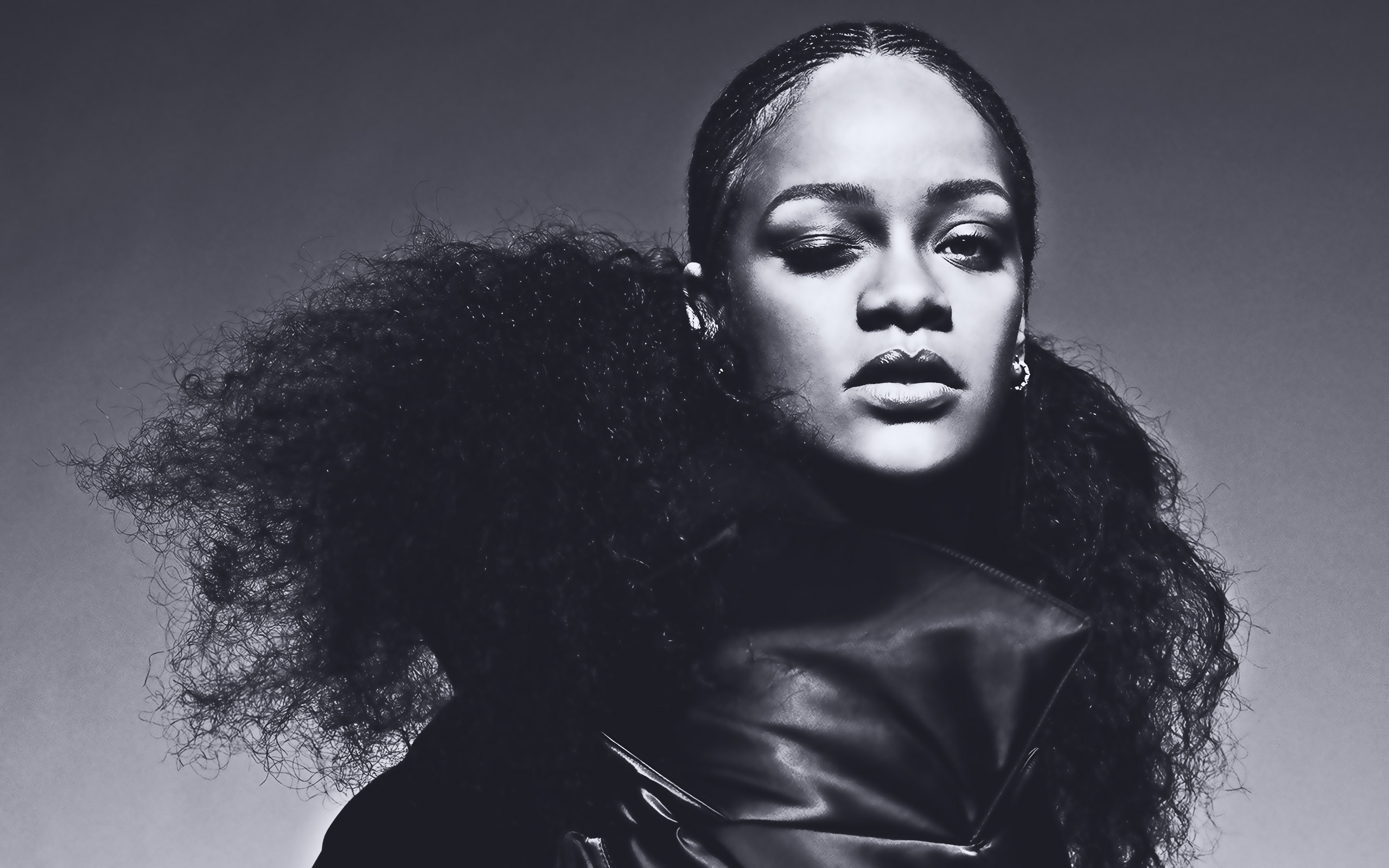 Rihanna Monochrome 2020 Wallpapers