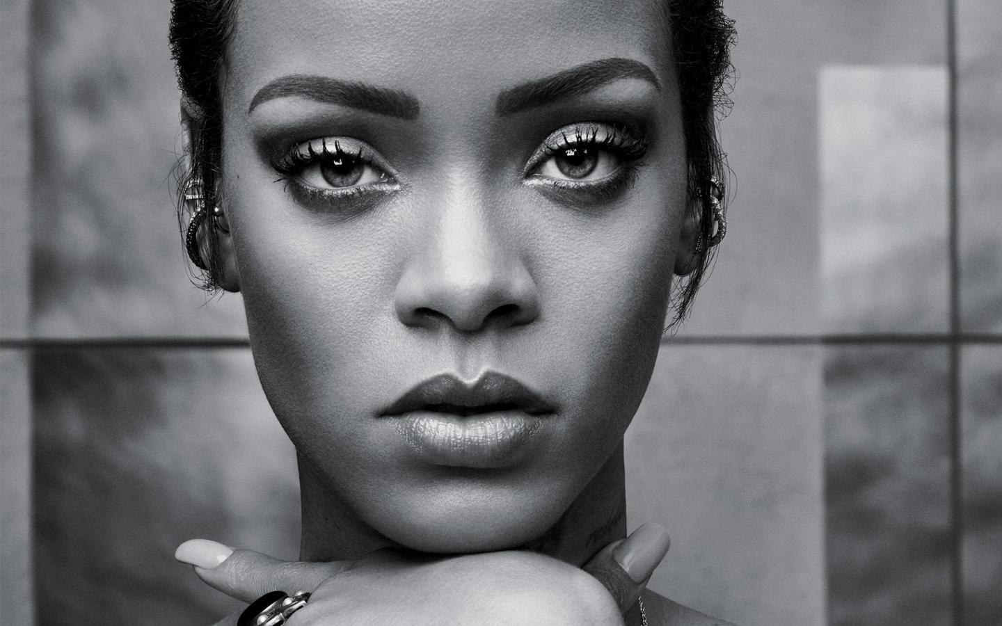 Rihanna Monochrome 2020 Wallpapers