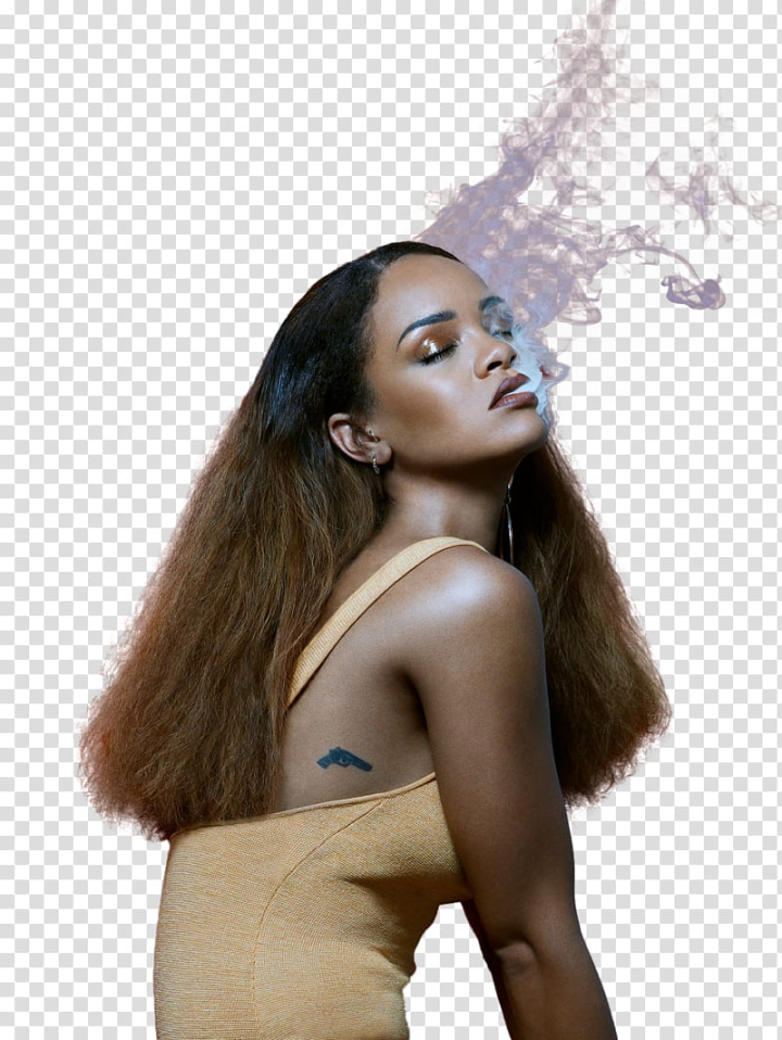 Rihanna White Background