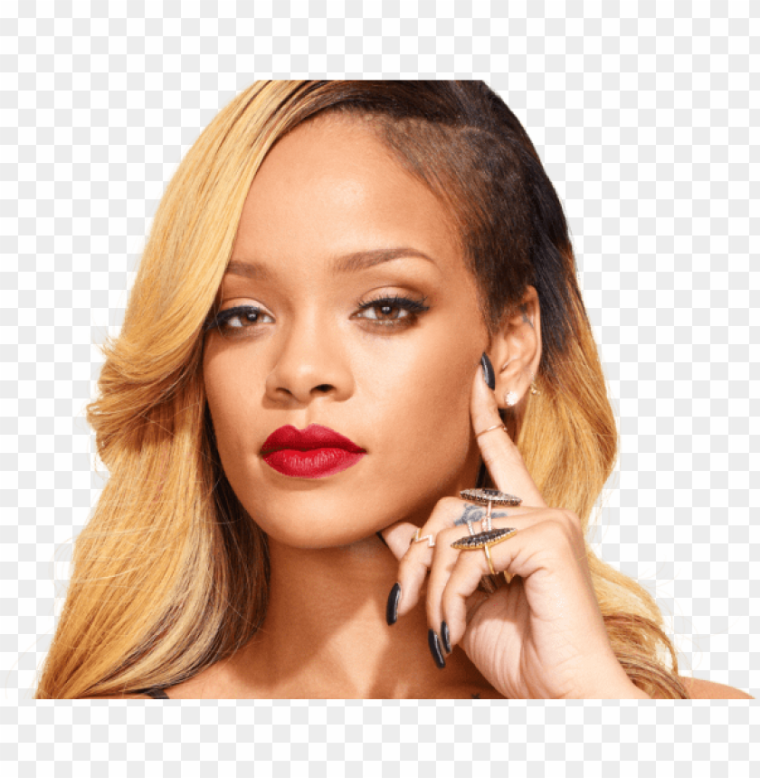 Rihanna White Background