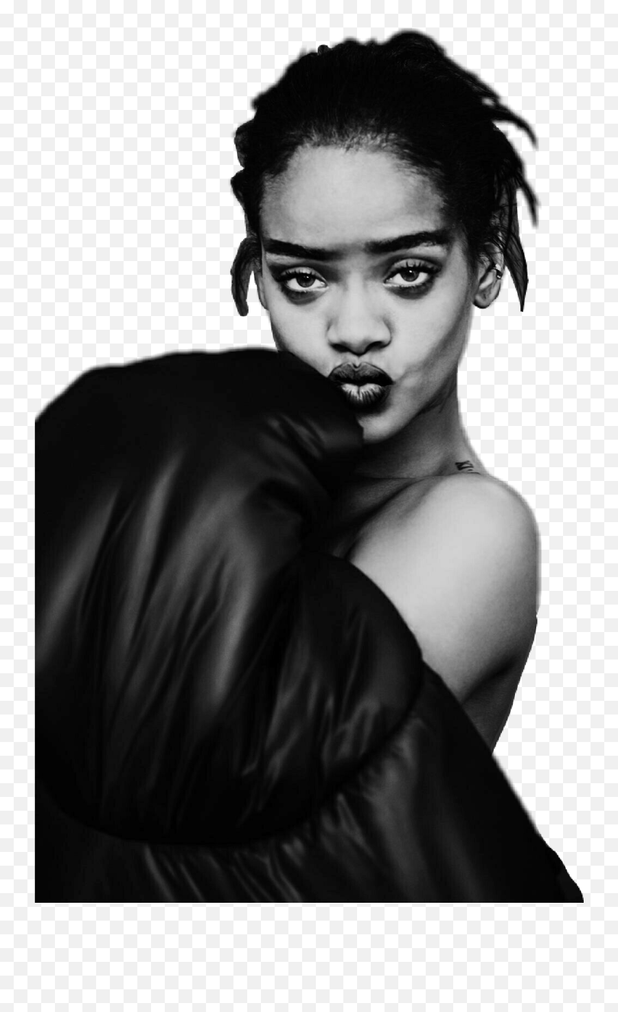 Rihanna White Background