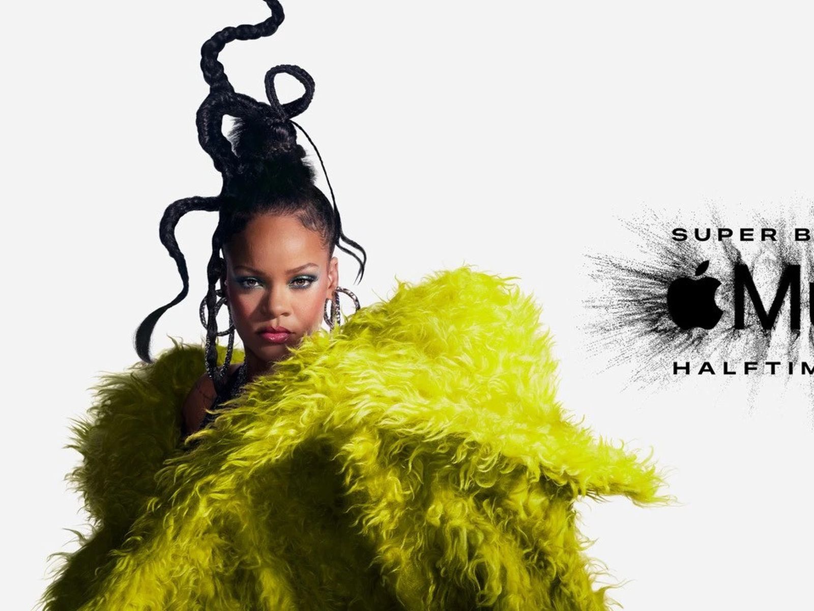 Rihanna White Background