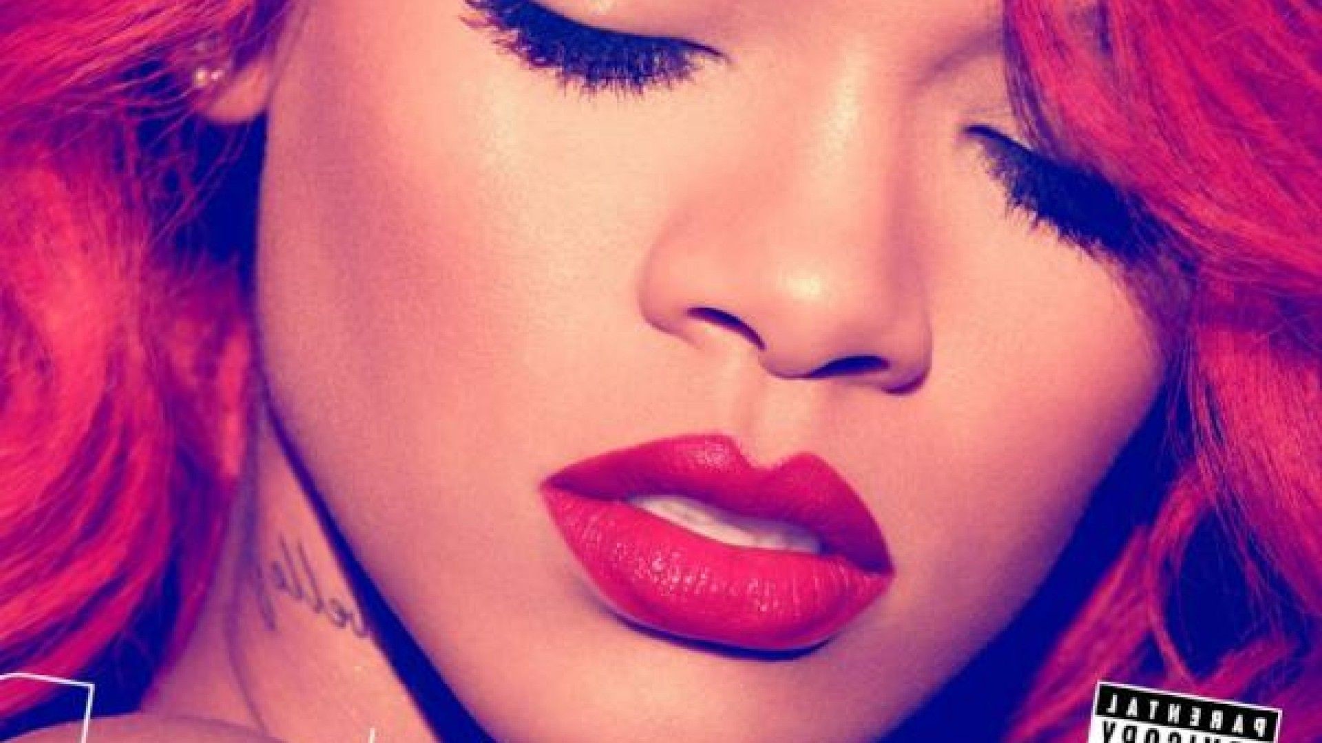 Rihanna White Background