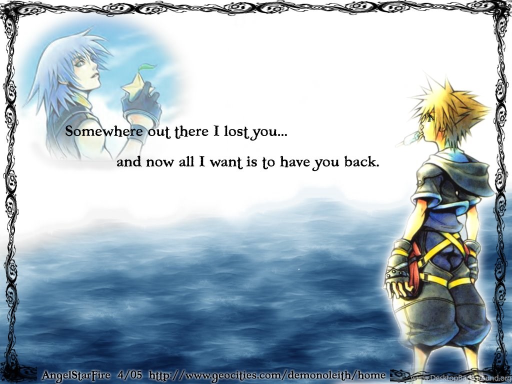 Riku Kingdom Hearts Wallpapers