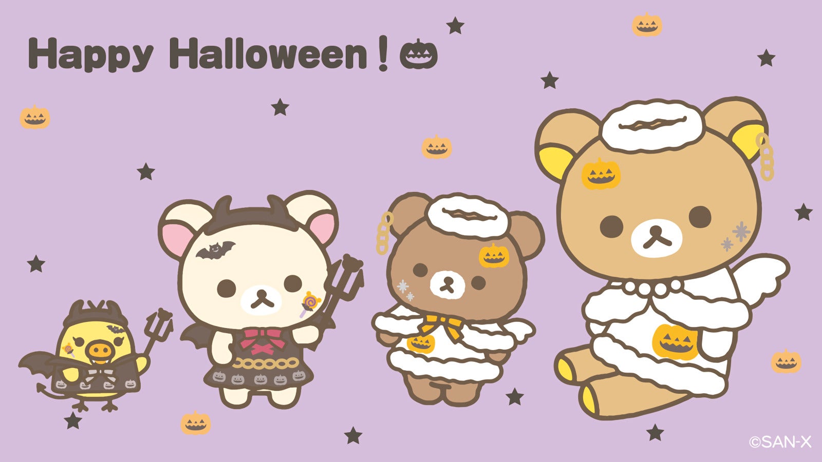 Rilakkuma Halloween Wallpapers