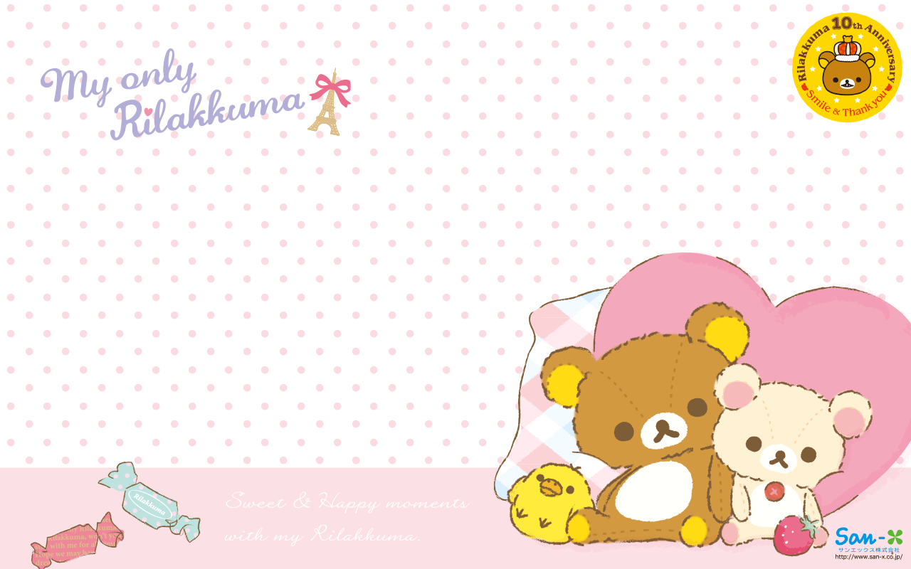 Rilakkuma Pink Wallpapers