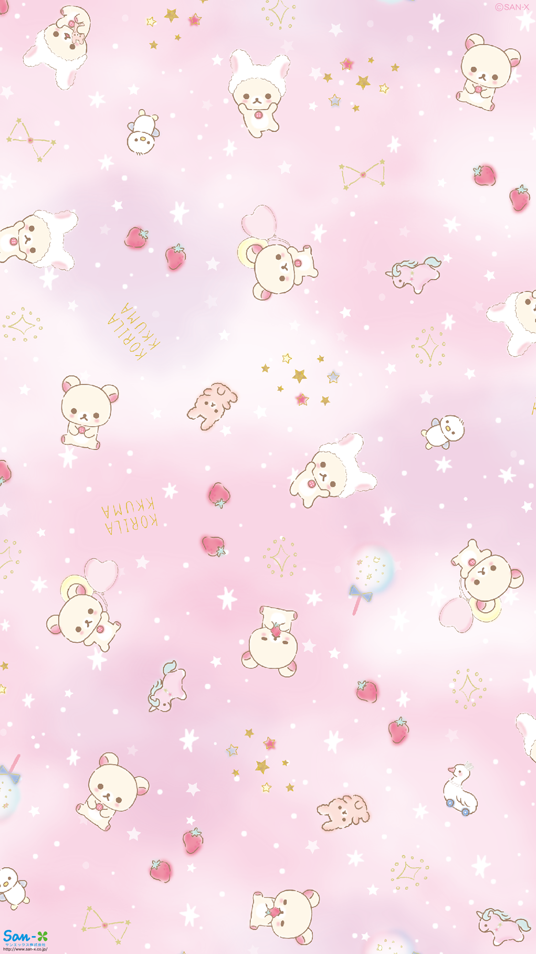 Rilakkuma Pink Wallpapers