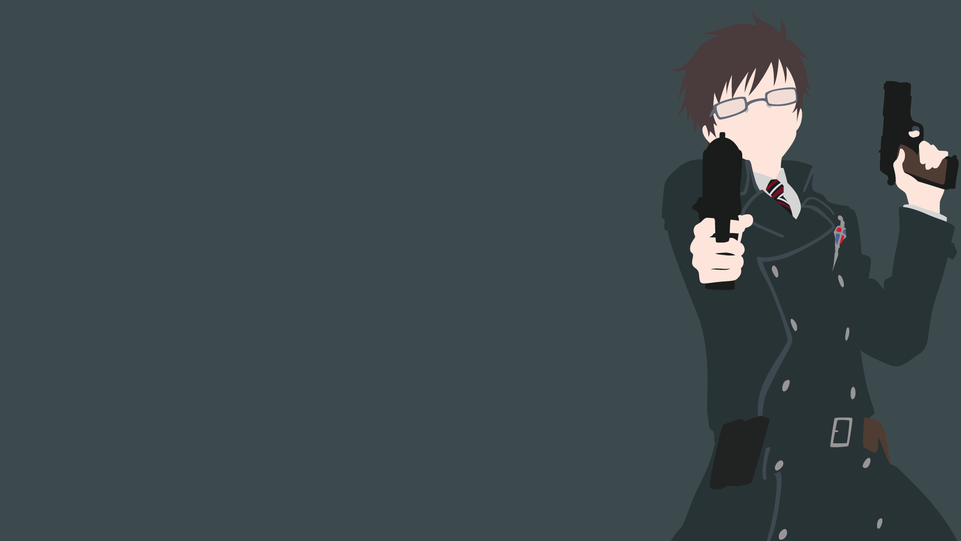 Rin Okumura Minimalist Wallpapers