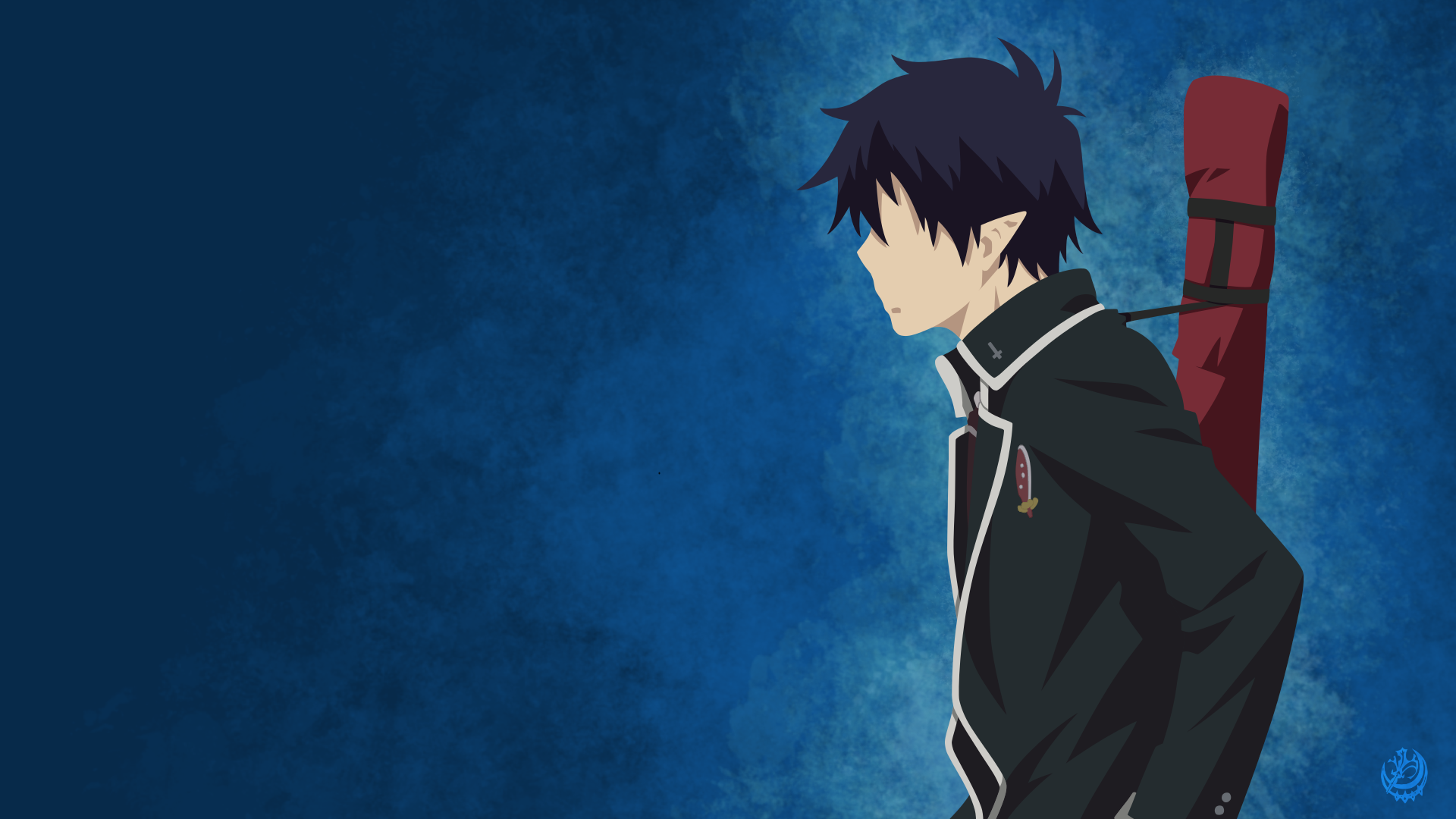 Rin Okumura Minimalist Wallpapers