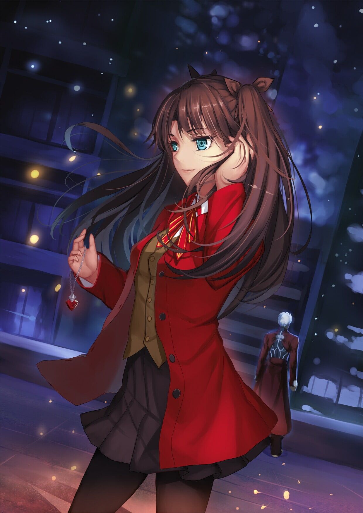 Rin Tohsaka Fate Stay Night Unlimited Blade Works Wallpapers