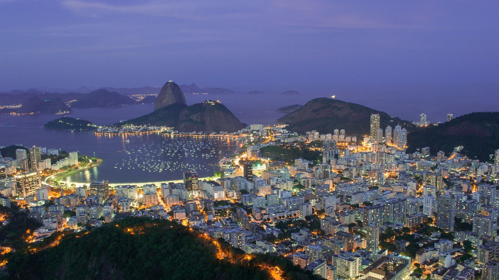 Rio De Janeiro Cityscape Artwork Wallpapers