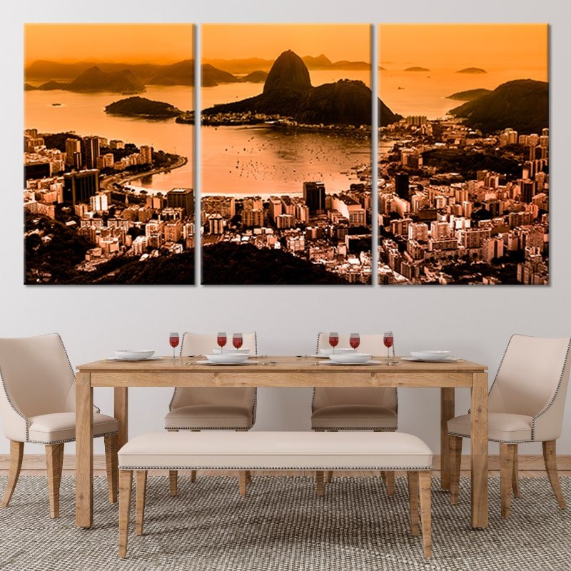 Rio De Janeiro Cityscape Artwork Wallpapers