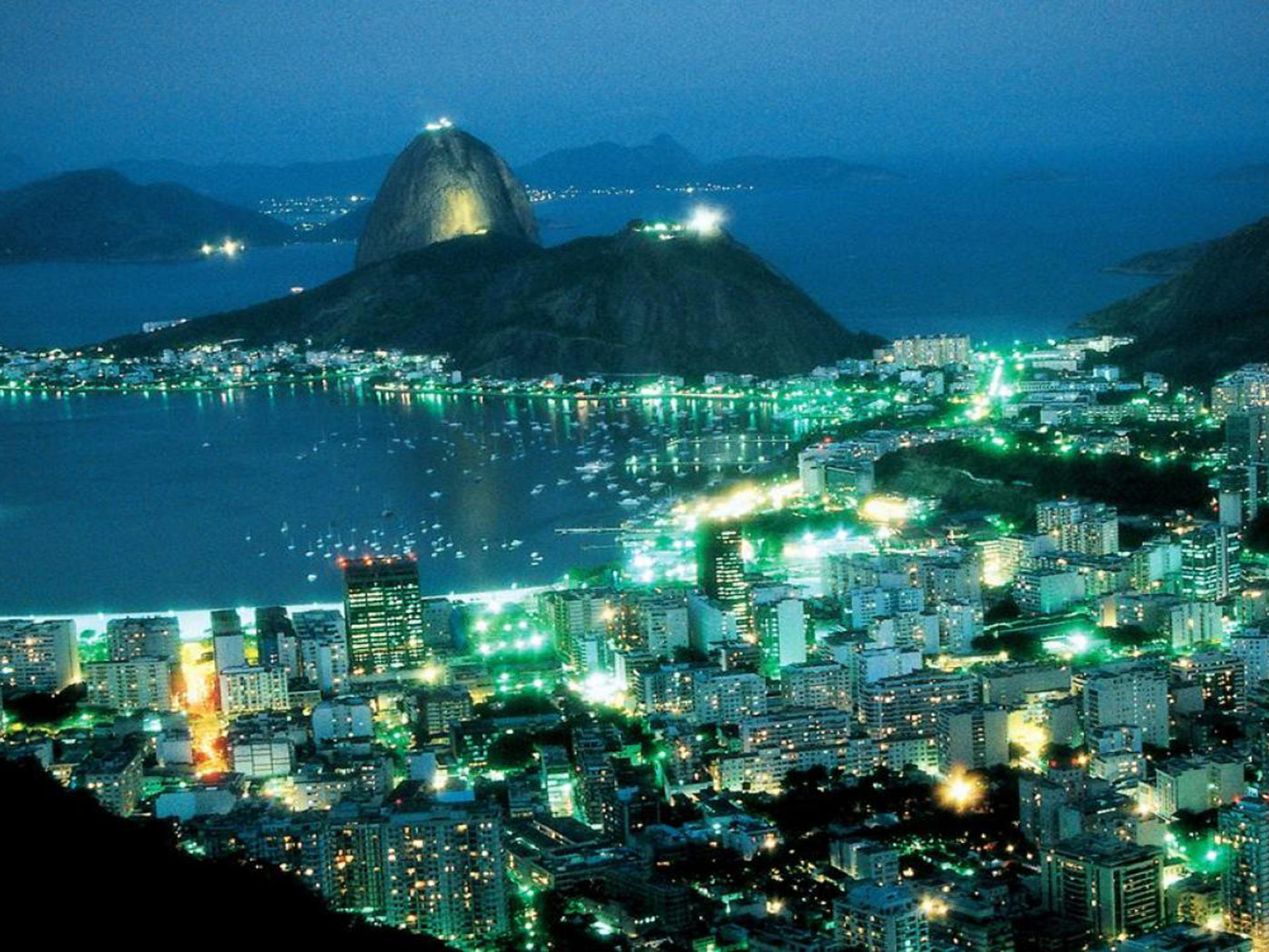 Rio De Janeiro Cityscape Artwork Wallpapers