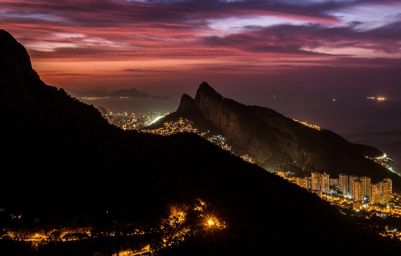 Rio De Janeiro Nightscape Wallpapers