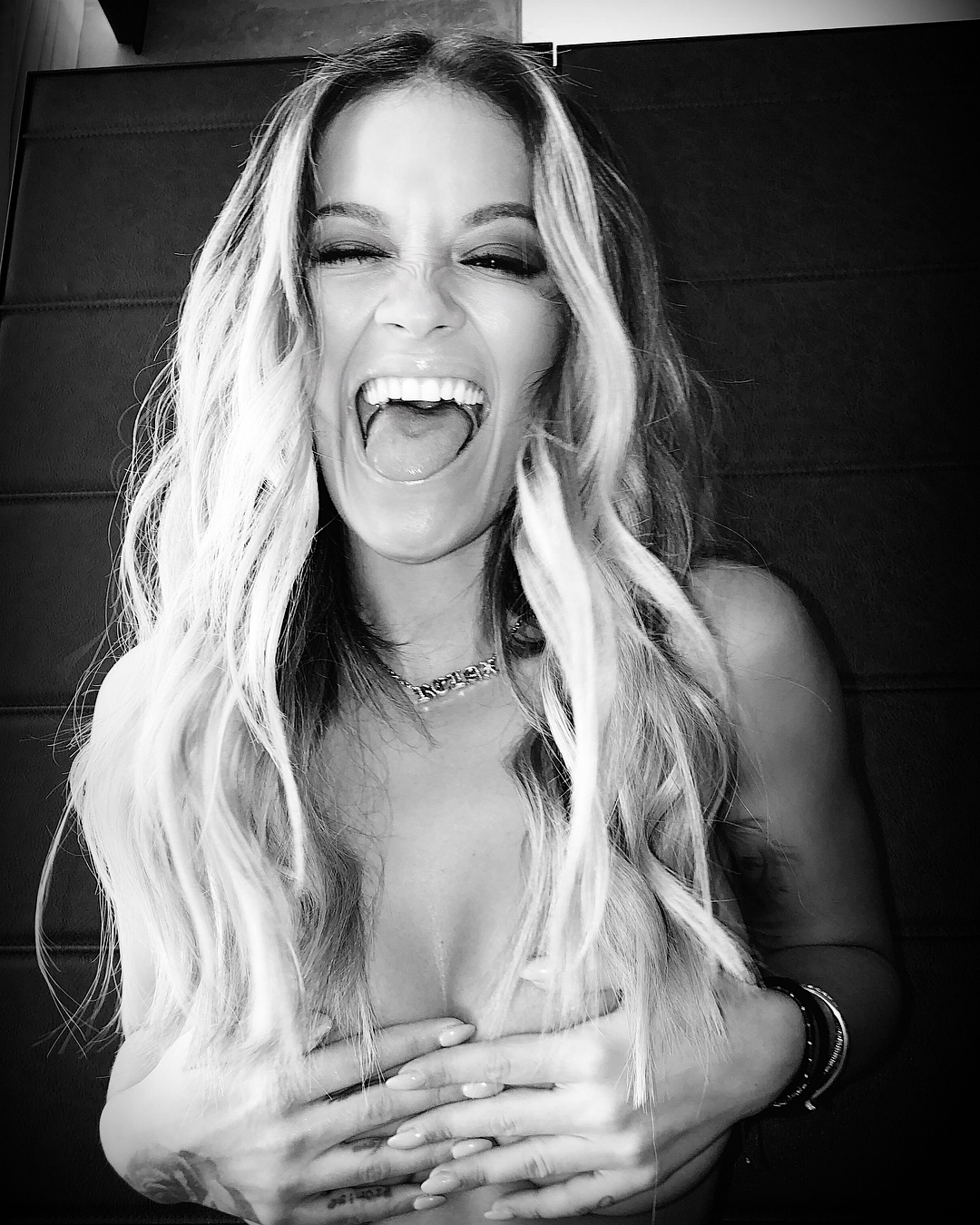 Rita Ora Monochrome Wallpapers