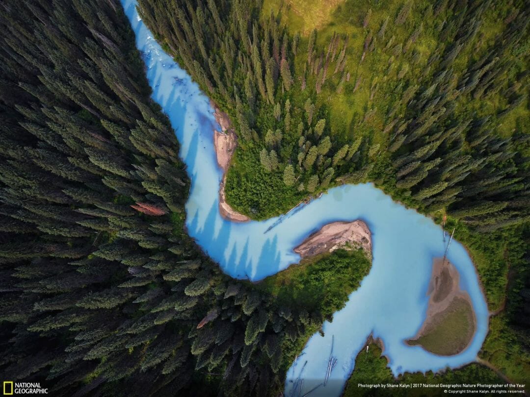 River Aerial Landscape Hd View Wallpapers