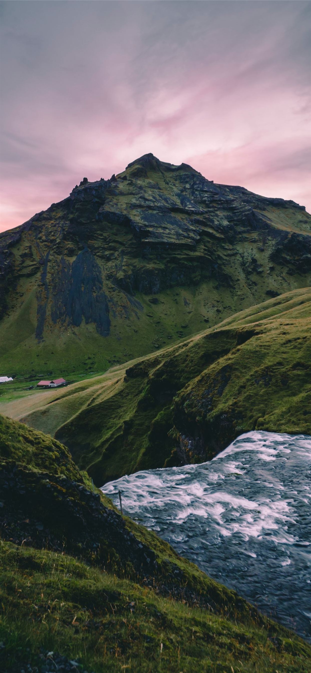 River Iceland Mountains Wallpapers