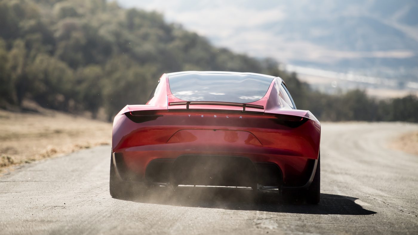 Roadster 2021 In Space Wallpapers