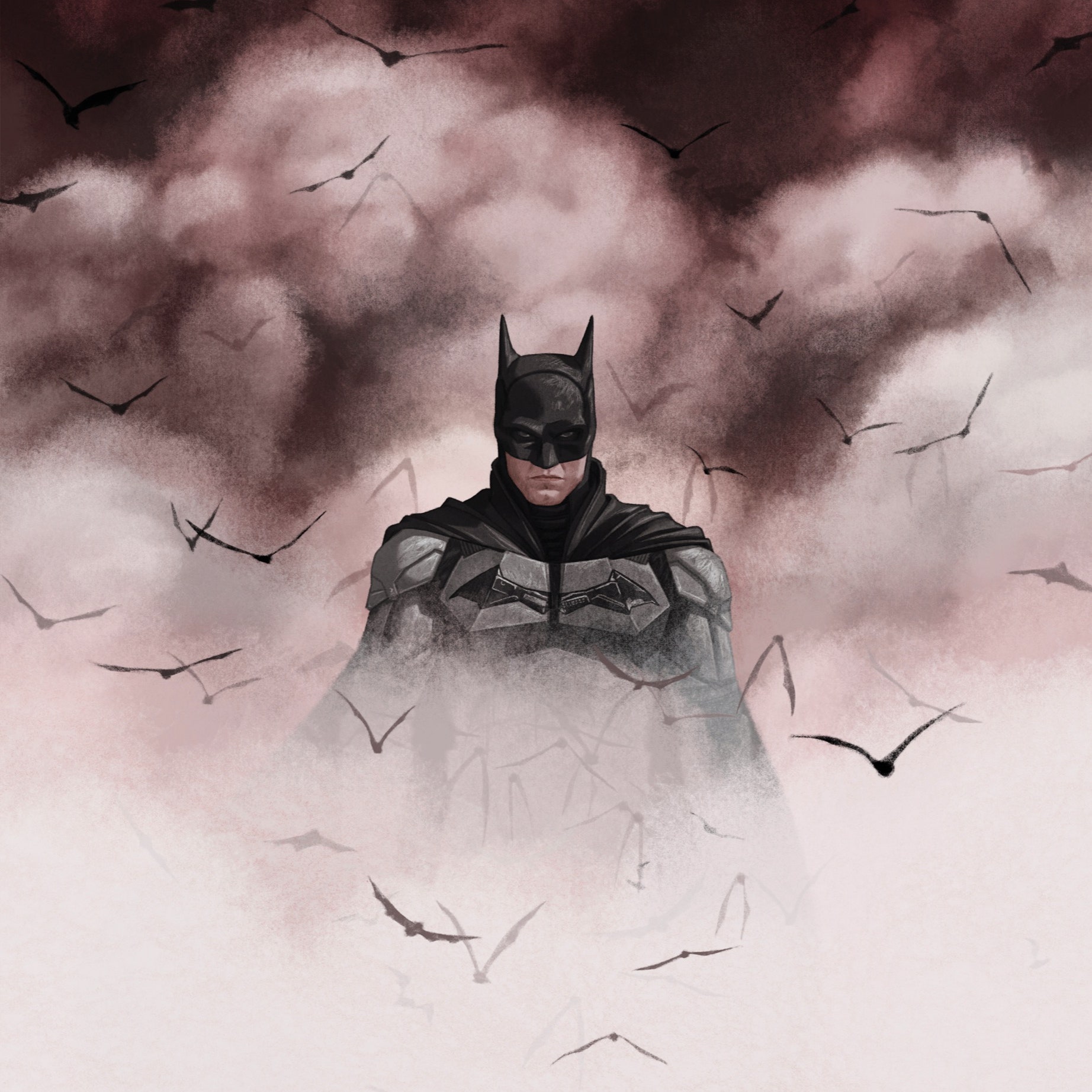 Robert The Batman Pattinson Illustration 2020 Wallpapers