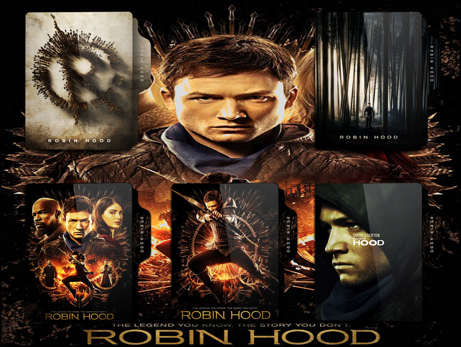 Robin Hood 2018 Movie Poster Wallpapers