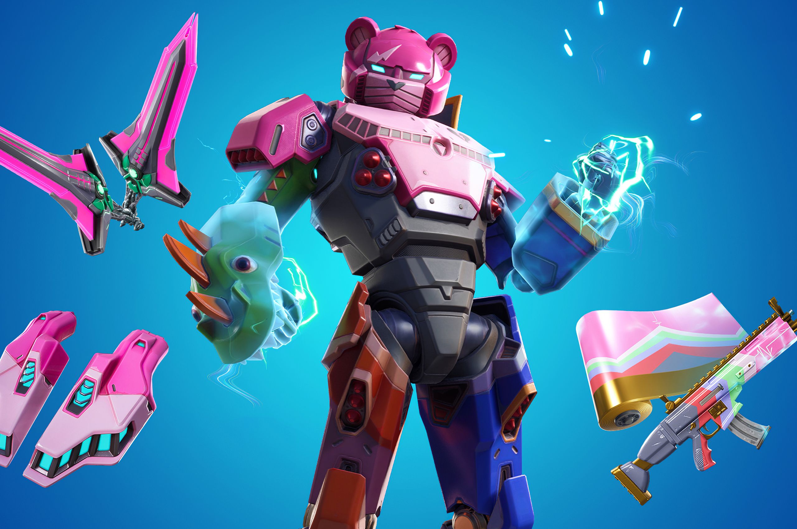 Robo-Kevin Fortnite Wallpapers