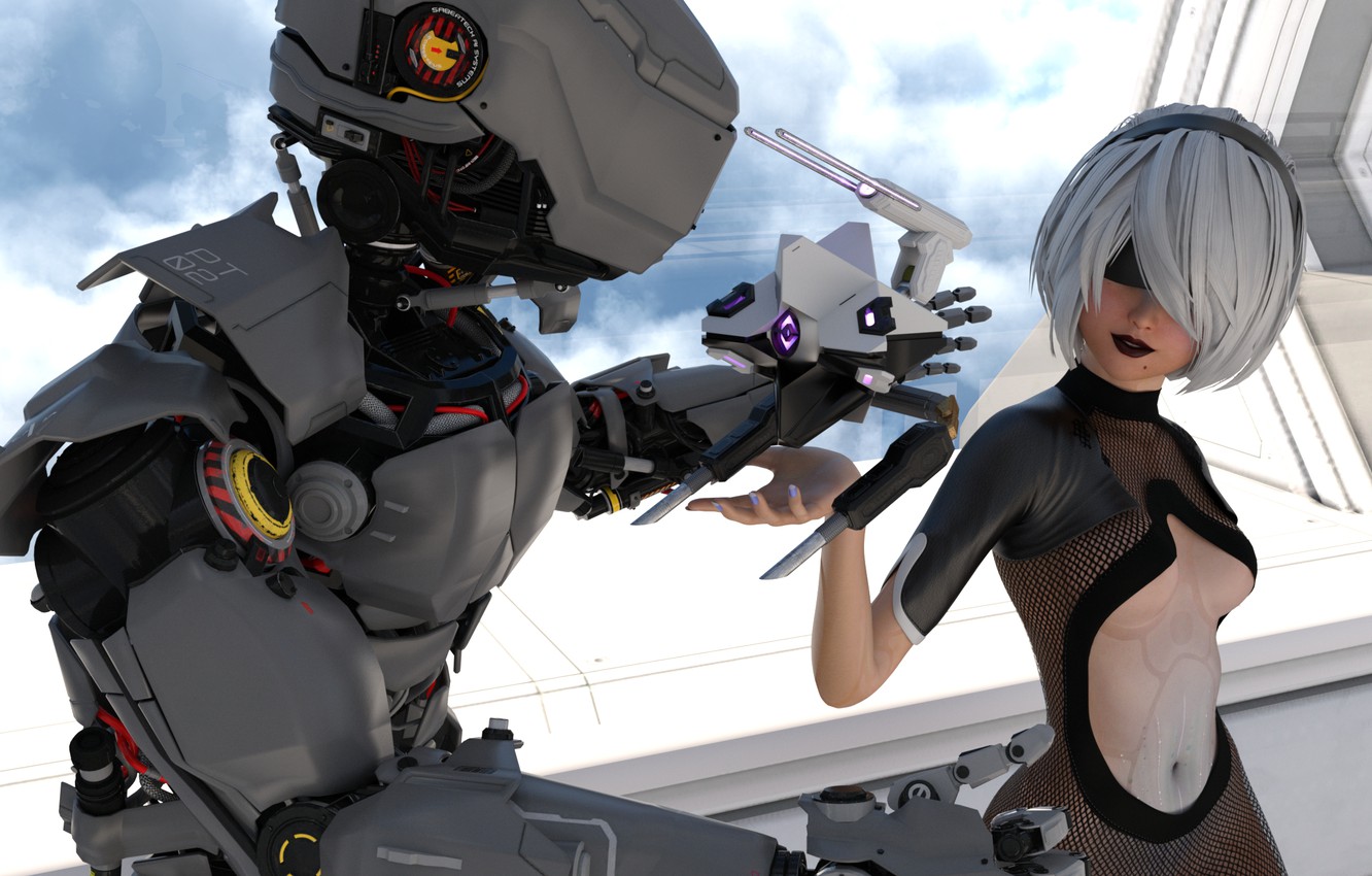 Robot Girl Wallpapers