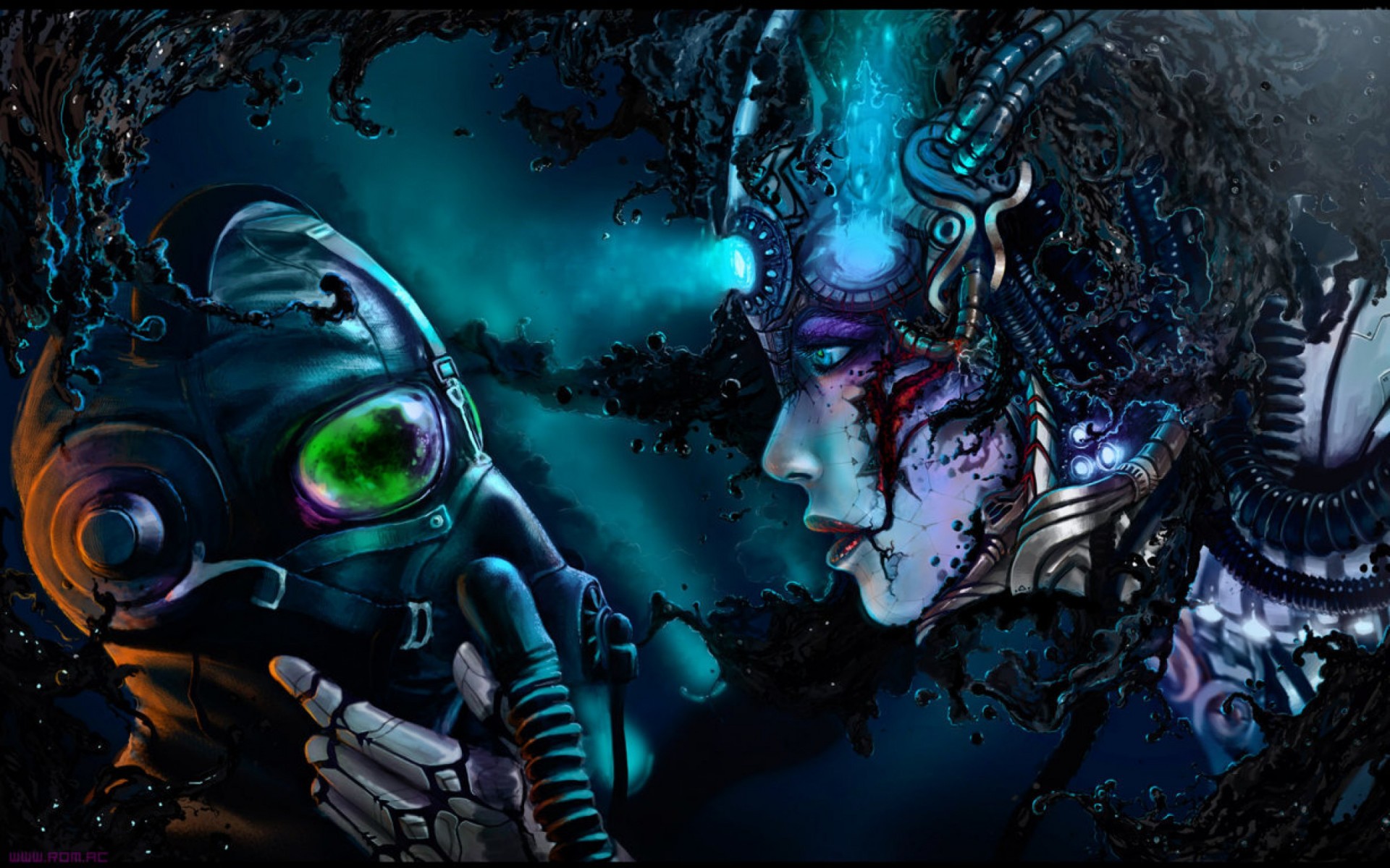 Robot Love Art Wallpapers