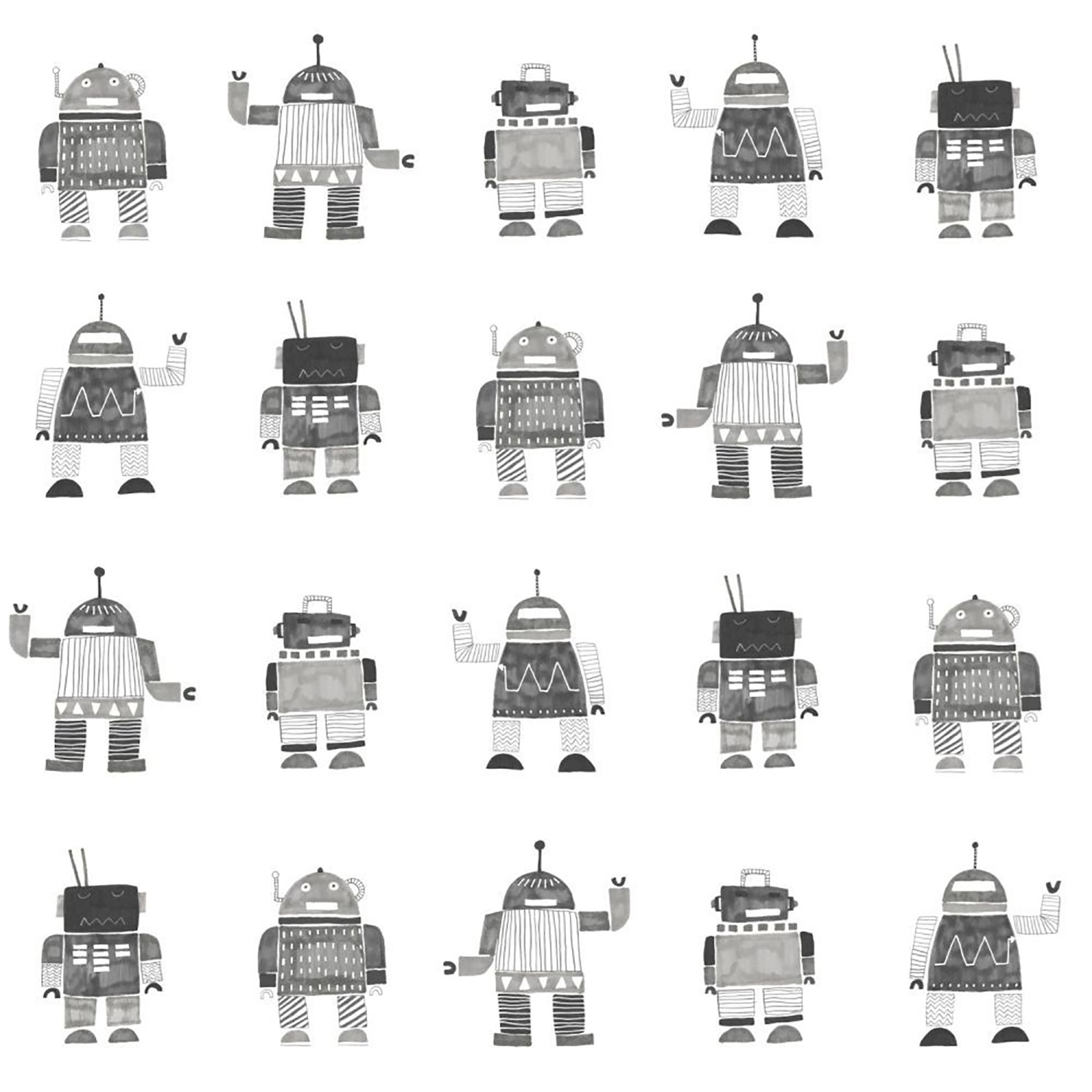 Robot Vintage Wallpapers