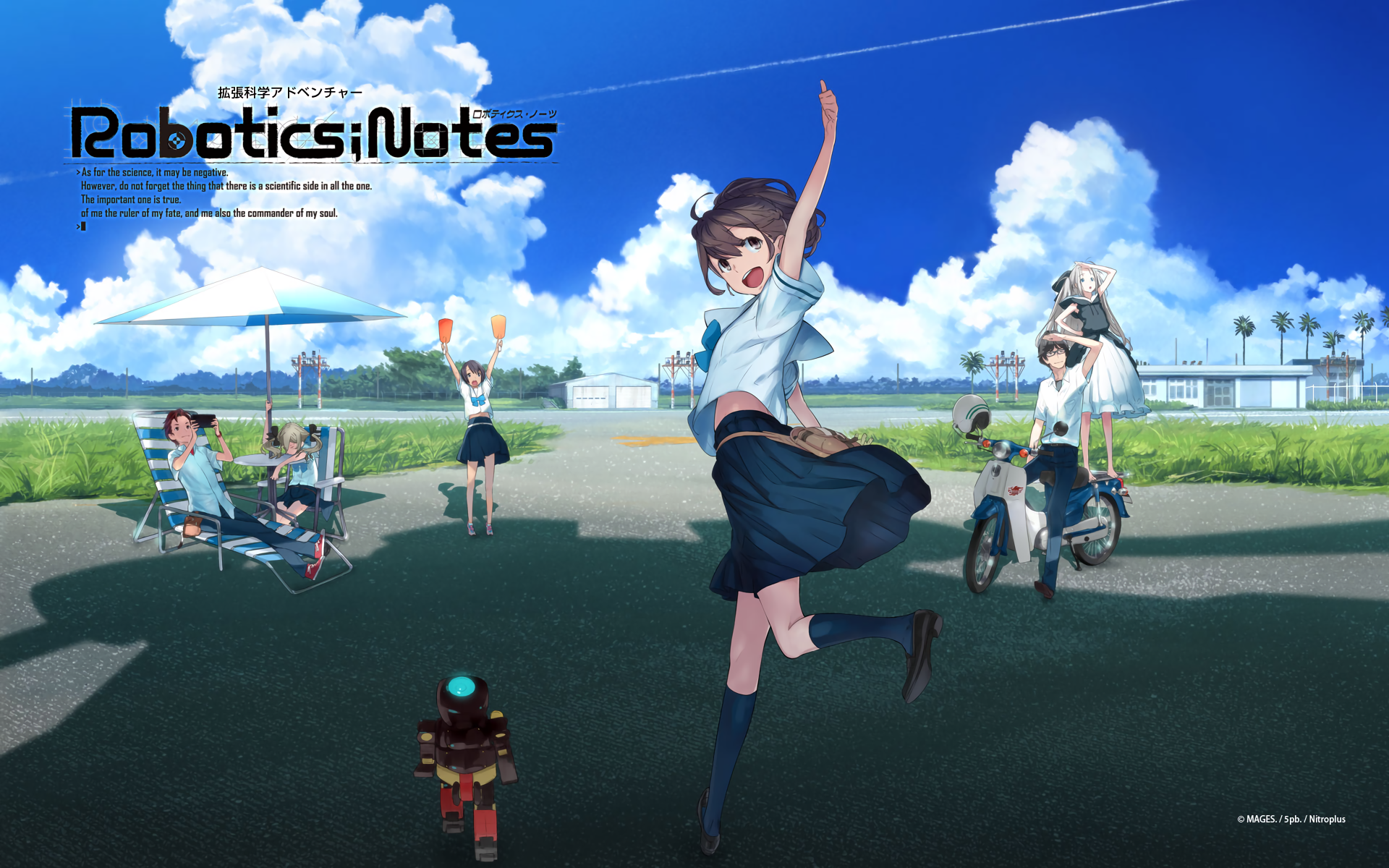 Robotics;Notes Wallpapers