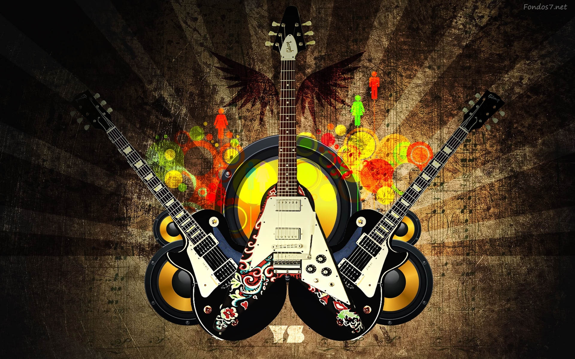 Rock Guitars Wallpapers