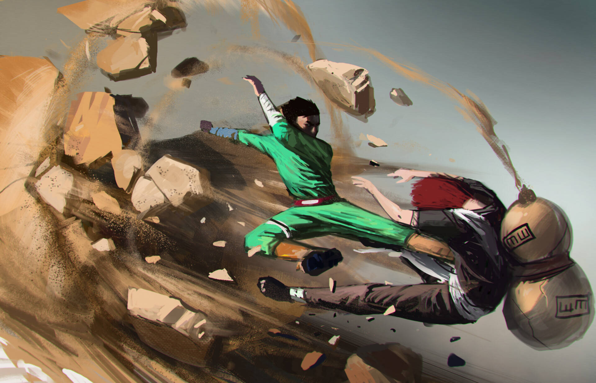 Rock Lee Background