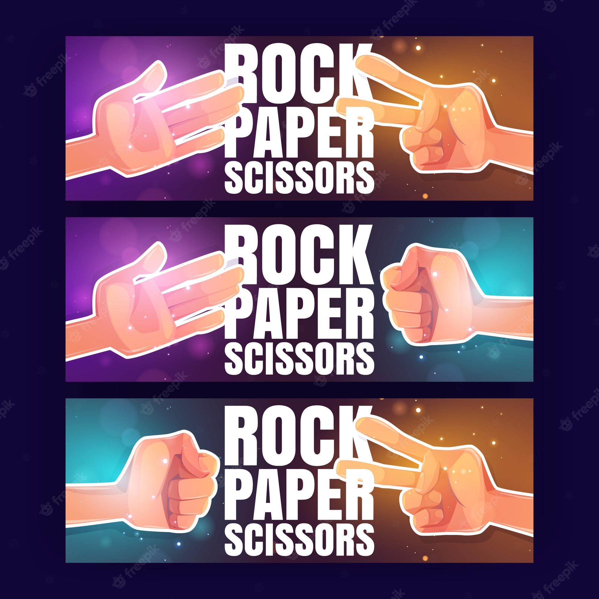 Rock Paper Scissors Background