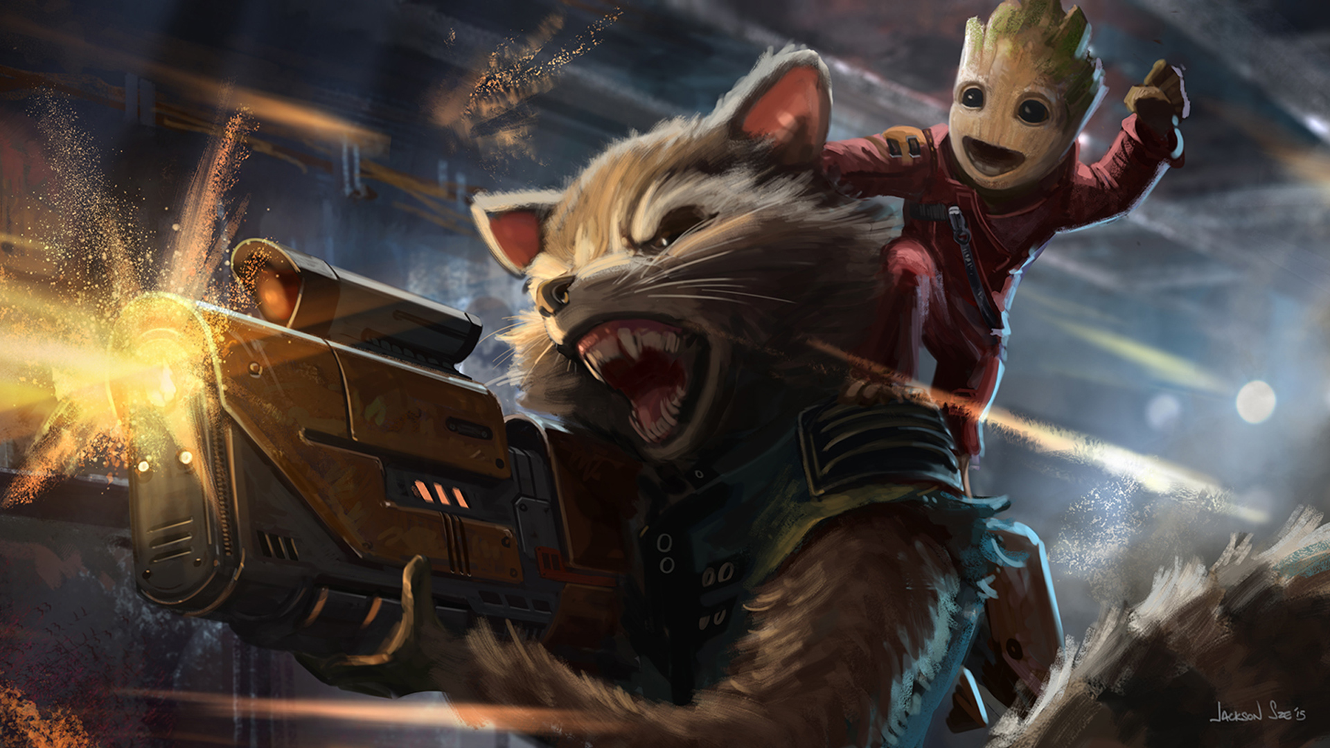 Rocket And Groot Wallpapers