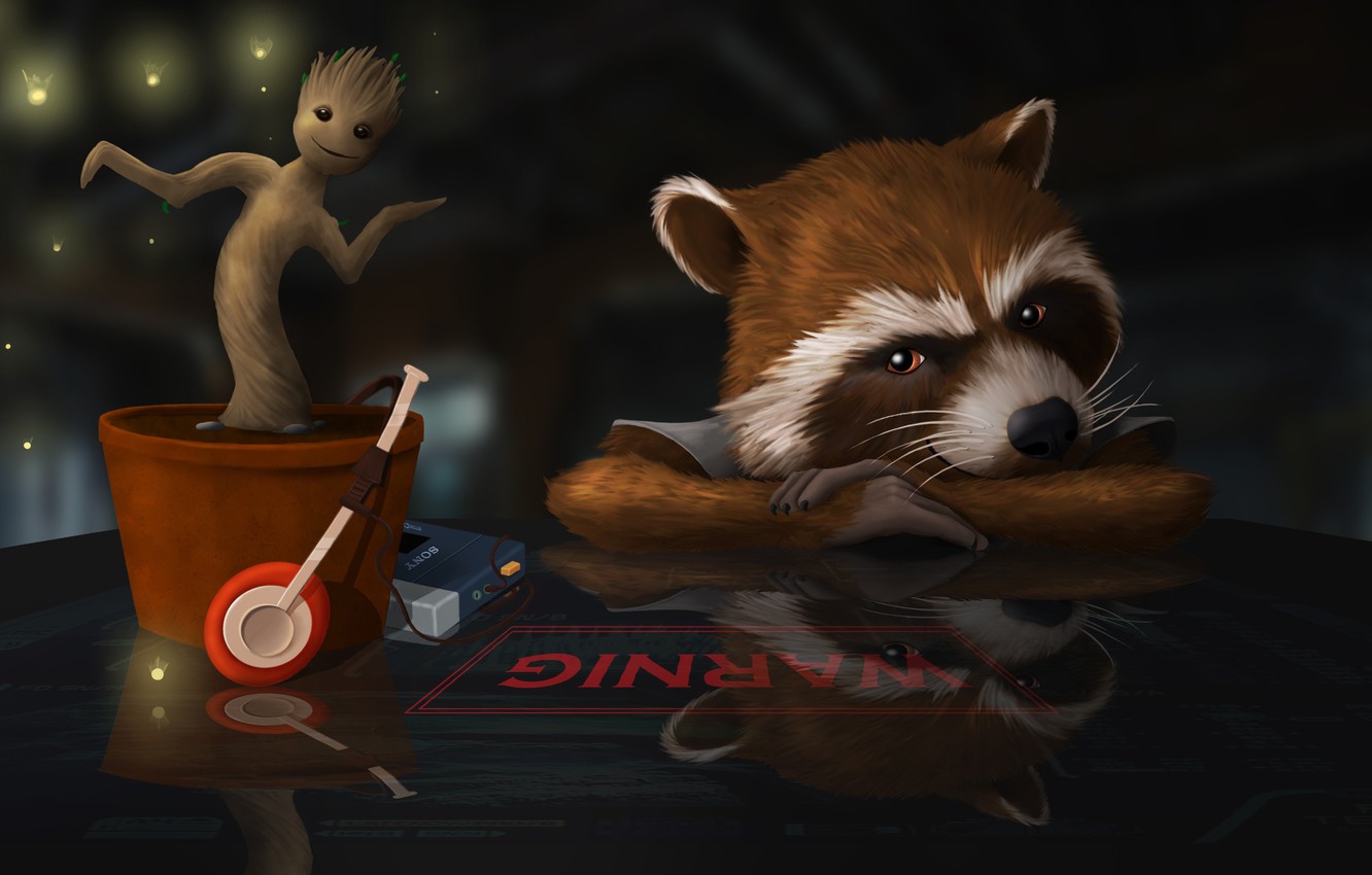 Rocket And Groot Wallpapers