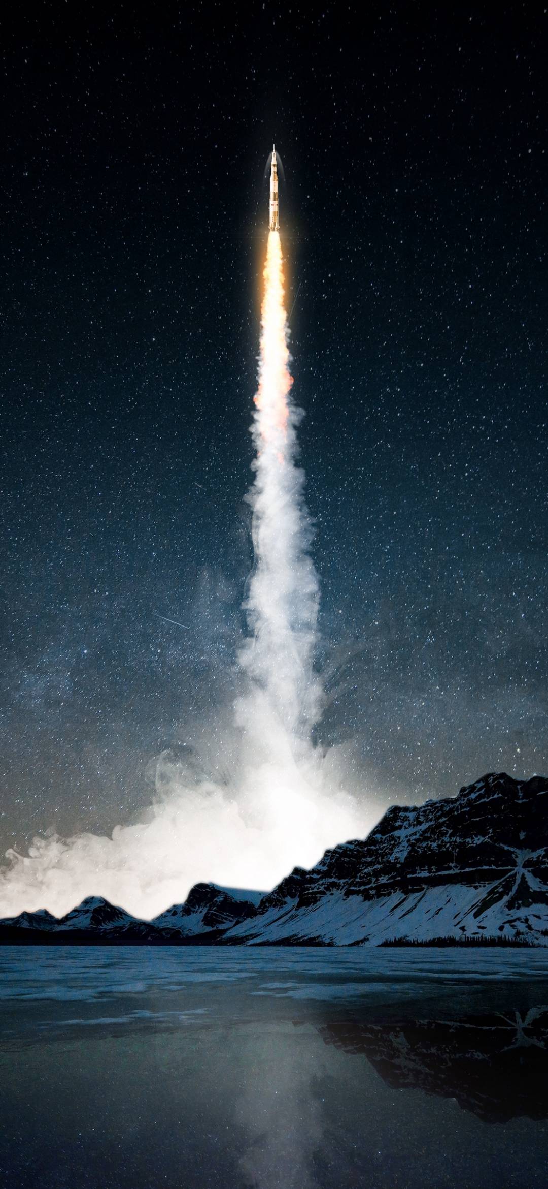 Rocket In Space Wallpapers