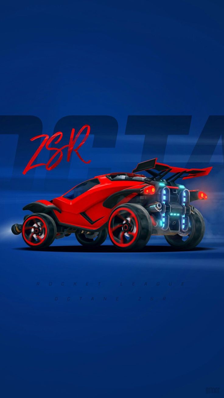 Rocket League Blueistic Vehicle Wallpapers