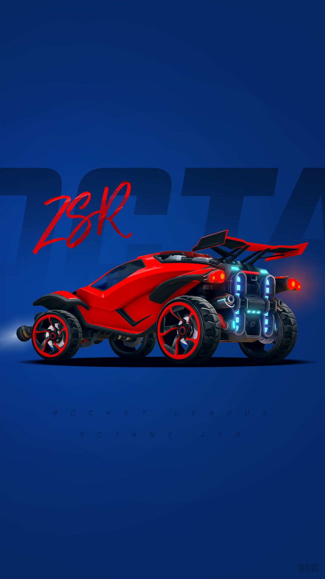 Rocket League Car Artwork Wallpapers