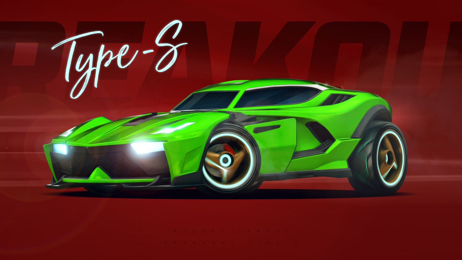 Rocket League Green Car Wallpapers